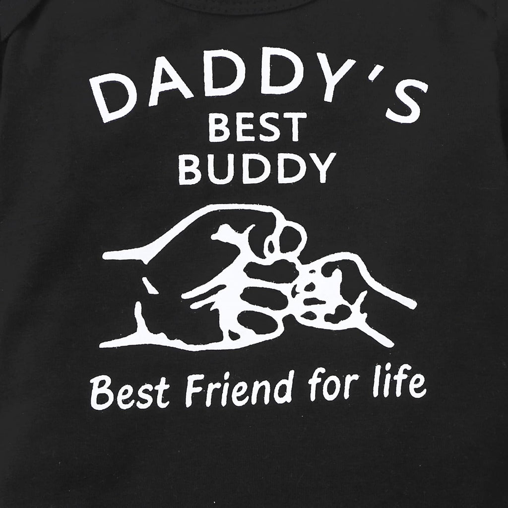 Newborn Baby Boy Clothes Outfits Infant Boy Letter Print Romper Pants Clothing Set